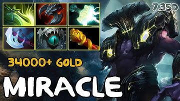 Miracle - Faceless Void - 34000+ gold - 7.35d - Immortal Dota 2 Pro Plays