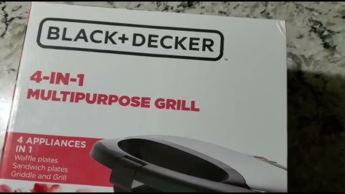 Unboxing the Black & Decker 3-In-1 Sandwich, Grill & Waffle Maker, 750  Watts, TS2090 - Naheed.pk 