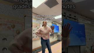 The change up 🫠 #teacher #school #classroom #teachers