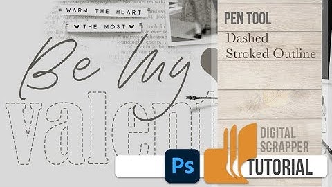 Dashed Stroked Outline