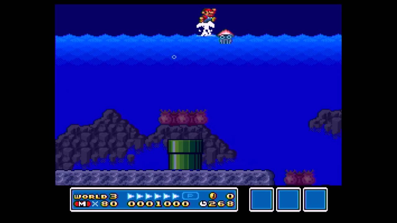 スーパーマリオブラザーズ3 3-1【プレイ動画】 - YouTube