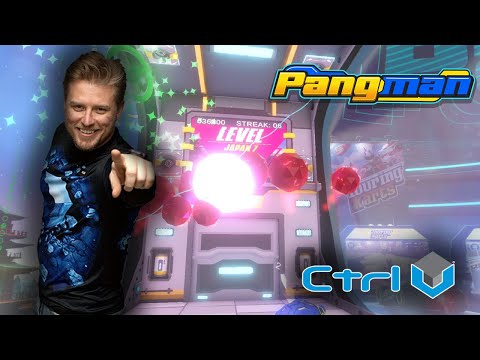 Pangman | VR Gameplay | E134 | Ctrl V Virtual Reality Arcade
