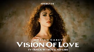 Mariah Carey - Vision of Love (Instrumental Track with BGV w/ Ad-Libs) [34th Anniversary Special]