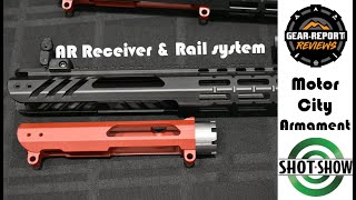 Motor City Armament AR15 Upper Receiver and Rail System - SHOT Show 2022 screenshot 5