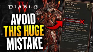 Diablo 4 - 5 Huge Endgame Mistakes To Avoid After Patch (diablo 4 Tips & Tricks)