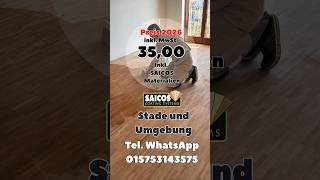 Parkett schleifen Stade, Parkett Reinigung, Dielenboden abschleifen, Holzboden schleifen