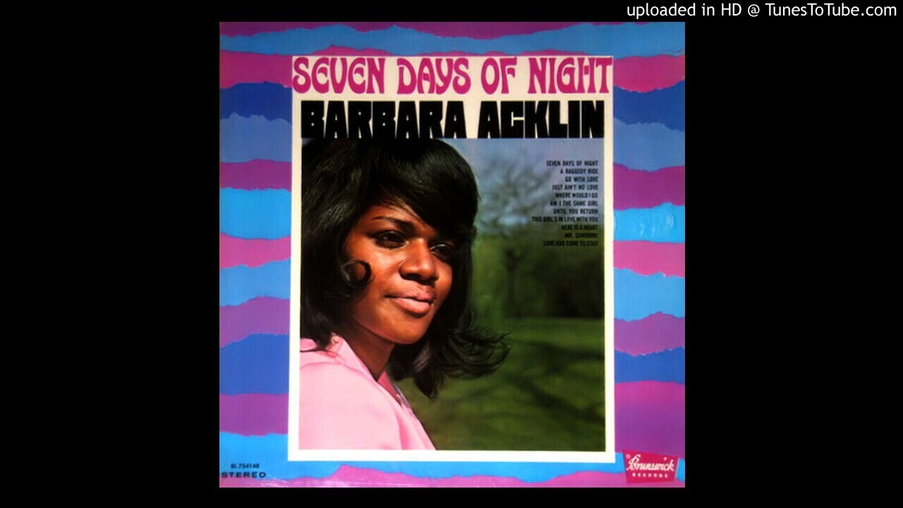Barbara Acklin - Am I The Same Girl (1968) - YouTube
