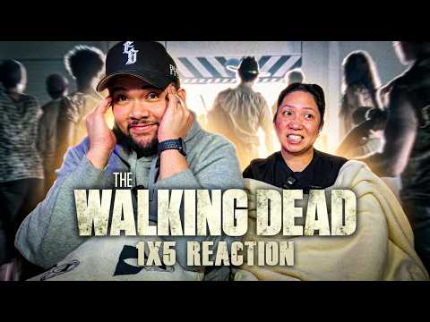 My Wife Watches *THE WALKING DEAD* For The First Time | 1x5 Reaction | Wildfire