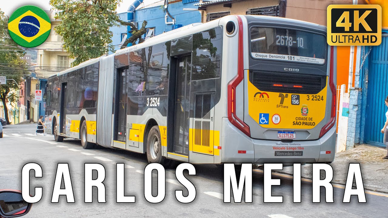 Rua Carlos Meira - Movimentação de Ônibus #846