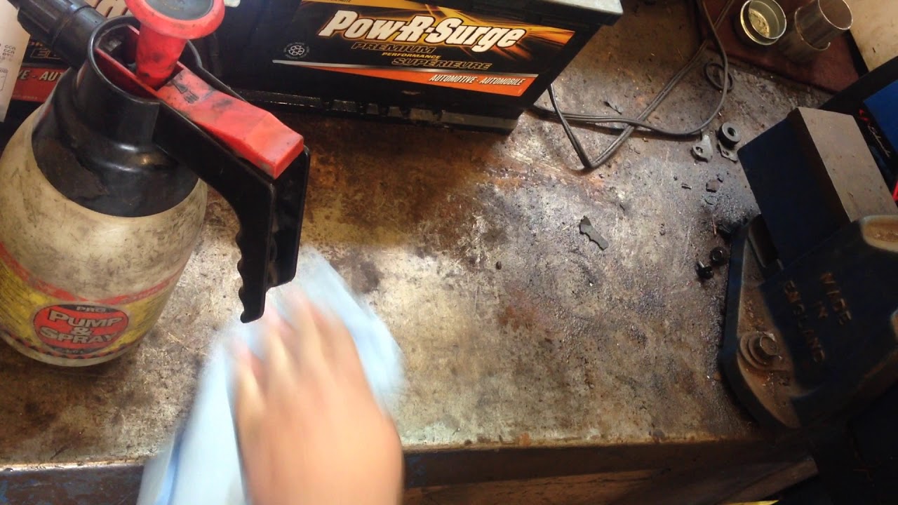 Brake Cleaner VS. Green Monster Energy Drink ( And we drink this stuff