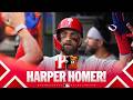 Bryce Harper clubs a home run to extend the Phillies' lead! 💥 | MLB Highlights