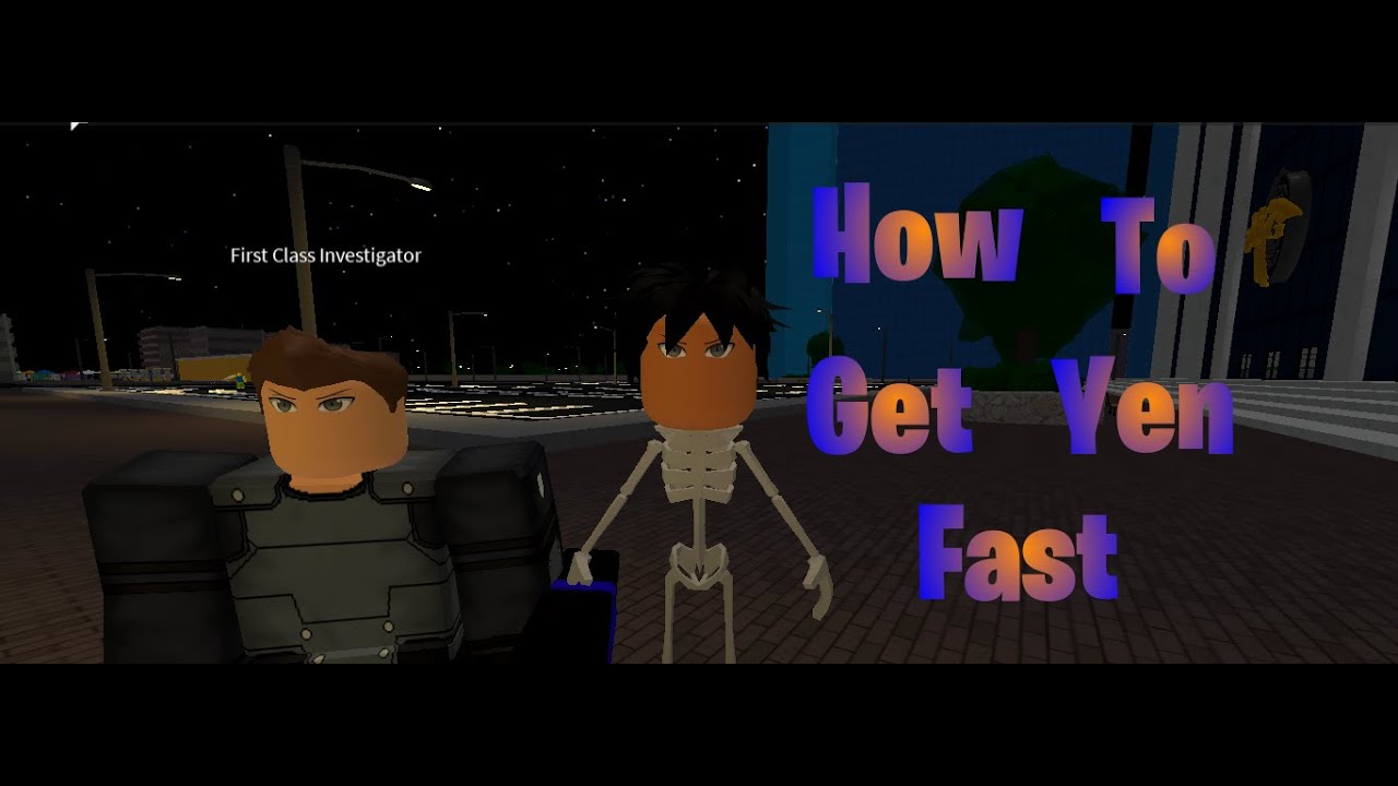 Ro Ghoul How To Get Yen Fast Youtube - roblox rogoul get yen fast