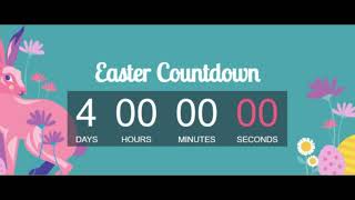 4 Days Until Easter!