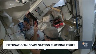 International Space Station plumbing issues