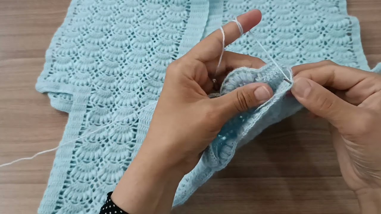 YELEK BİRLEŞTİRME VİDEOSU 1.BÖLÜM omuz kısmı