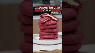 Part 1 bikin cream cheese red velvet cookies, simple dan enak shorts food makanan enak