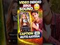 Video Dekho Bina Sound 😳 | Caption Auto Aayega 🔥#shorts #technicalddinesh #technicalddinesh