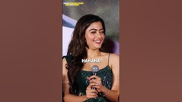 Allu Arjun🥵 Ko Remake se Dar Lagta Hai | Rashmika Laughing On Allu Arjun Speech😄 | Interview