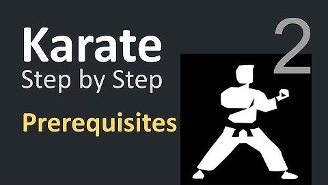 Karate Beginner Tutorials 2 | Prerequisites & Setup
