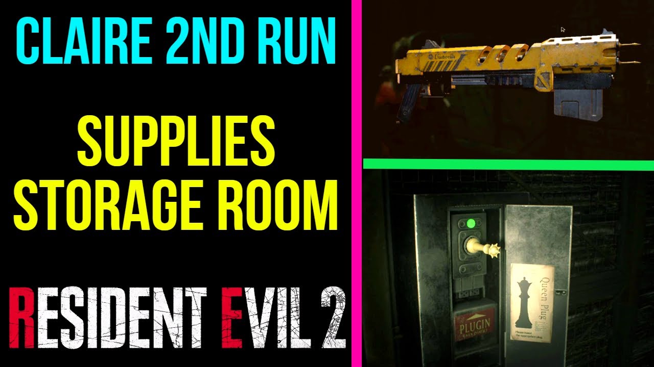 Supplies Storage Room Puzzle (2nd Run) RESIDENT EVIL 2 REMAKE YouTube