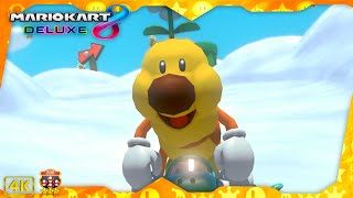 Mario Kart 8 Deluxe DLC ⁴ᴷ Fruit Cup (200cc 3-Star Rank) Wiggler gameplay