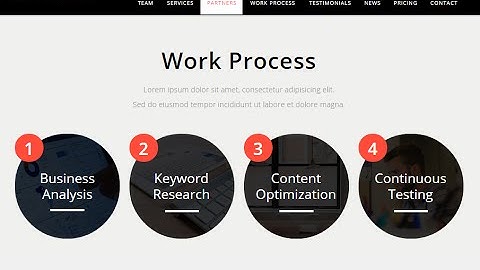 Adobe Muse Template "SEO monster" |  How to edit "Work Process" section?