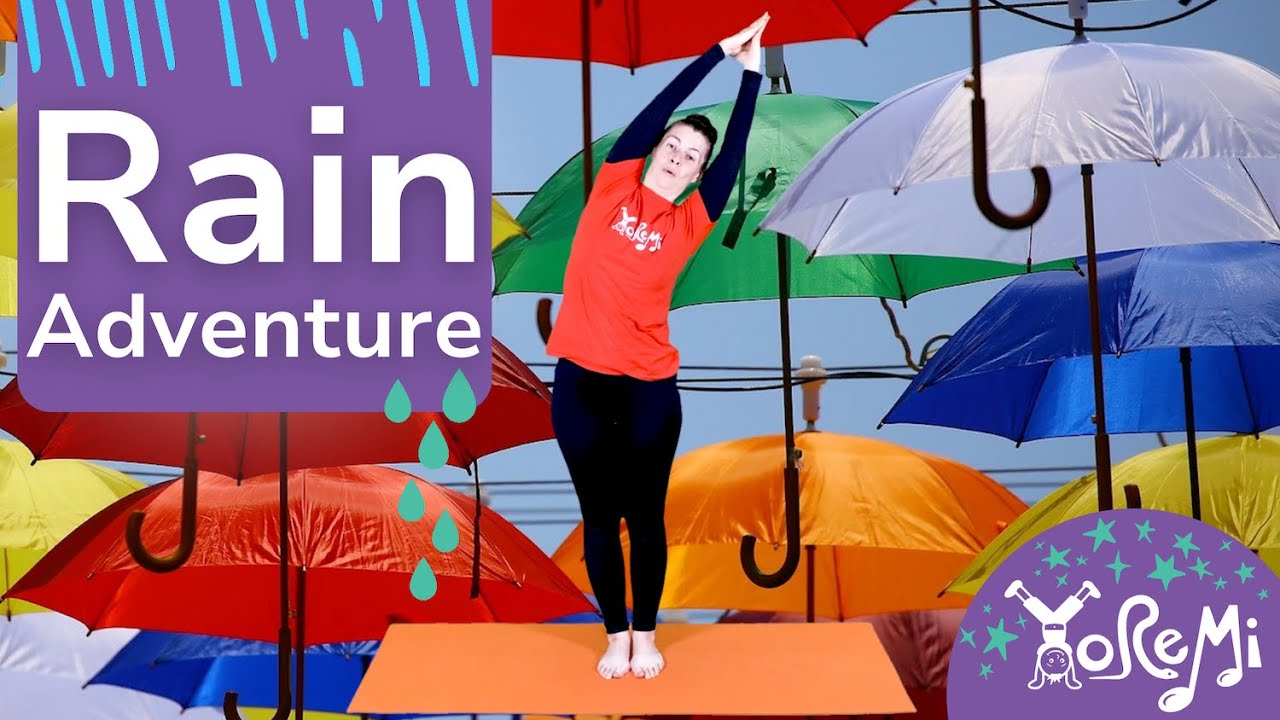 Rain Adventure | Kids Yoga, Music and Mindfulness with Yo Re Mi