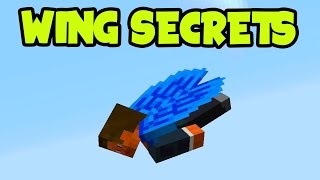 Minecraft PS3, PS4, Xbox - SECRET ELYTRA WING FEATURES! - Title Update TU46 WINGS SECRETS!