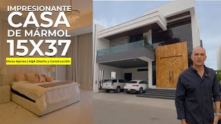 BAÑO BLANCO vs BAÑO NEGRO | INCREÍBLE CASA con DISEÑO MODERNO| Obras Ajenas | AQA |P2