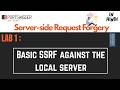 SSRF Lab 1 | Against the Local server |  PortSwigger | In Hindi