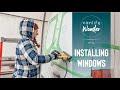 INSTALLING VAN WINDOWS | Van Build Series | Self Converting a 170 Sprinter | Full Time Vanlifers