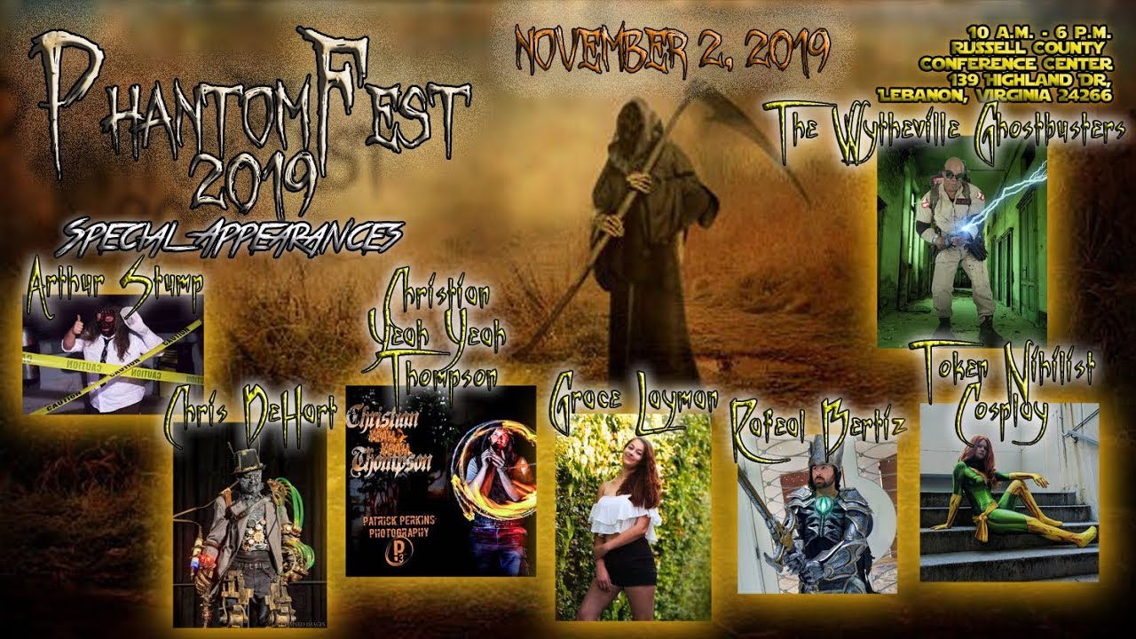 PhantomFest 2019 Special Appearances