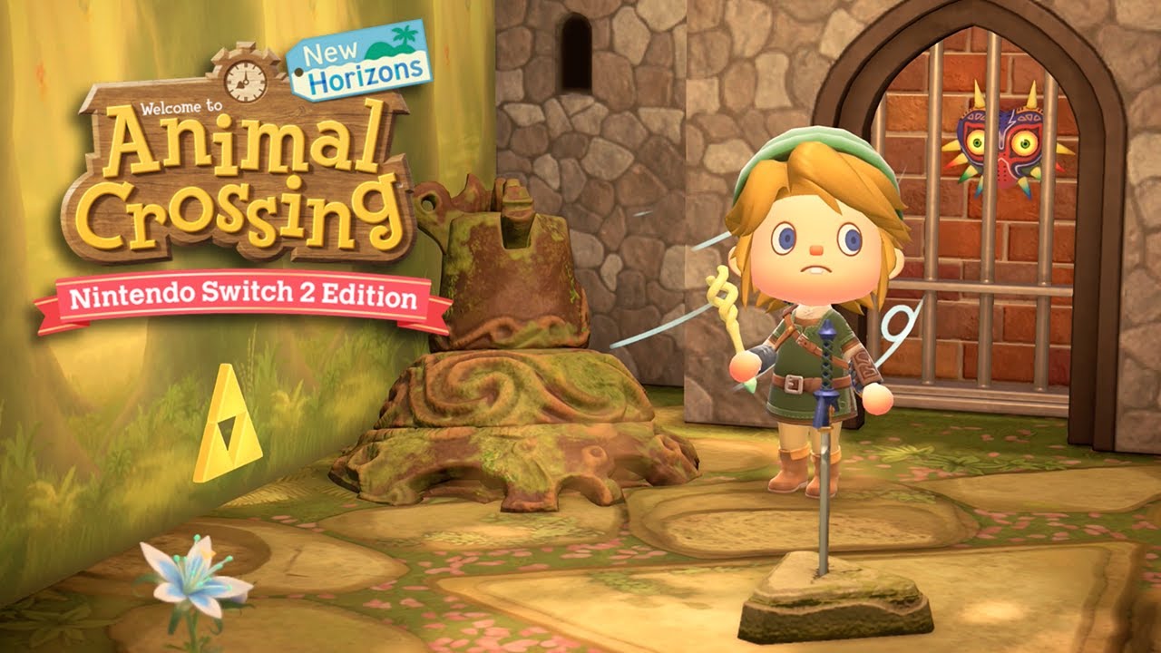 Lets BUILD a ZELDA BASEMENT in Animal Crossing New Horizons Nintendo Switch 2 Edition