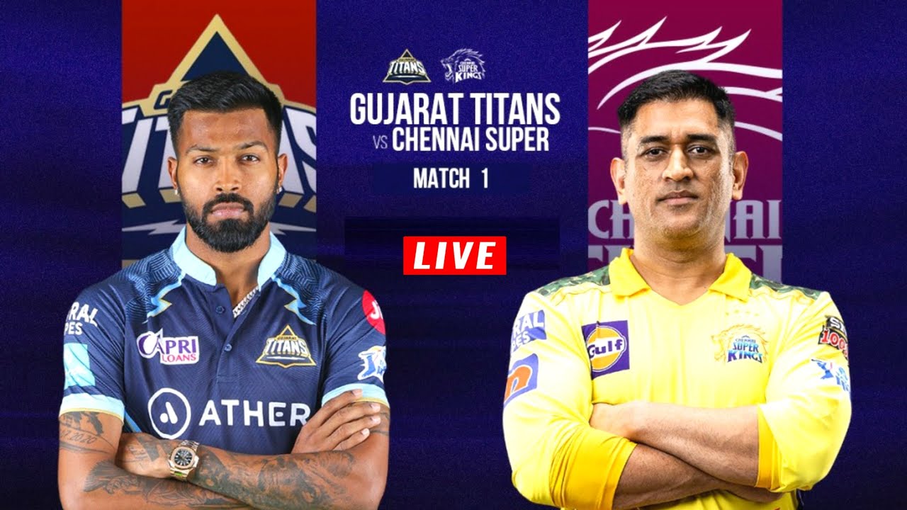 CSK Vs GT Live Match | GT VS CSK Live Match | Chennai Super Kings | Gujarat Titans | IPL 2023 Live
