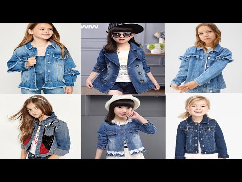 Winter Special Denim Jacket Designs Ideas For Kids Baby Girls 2022 | THE FASHION