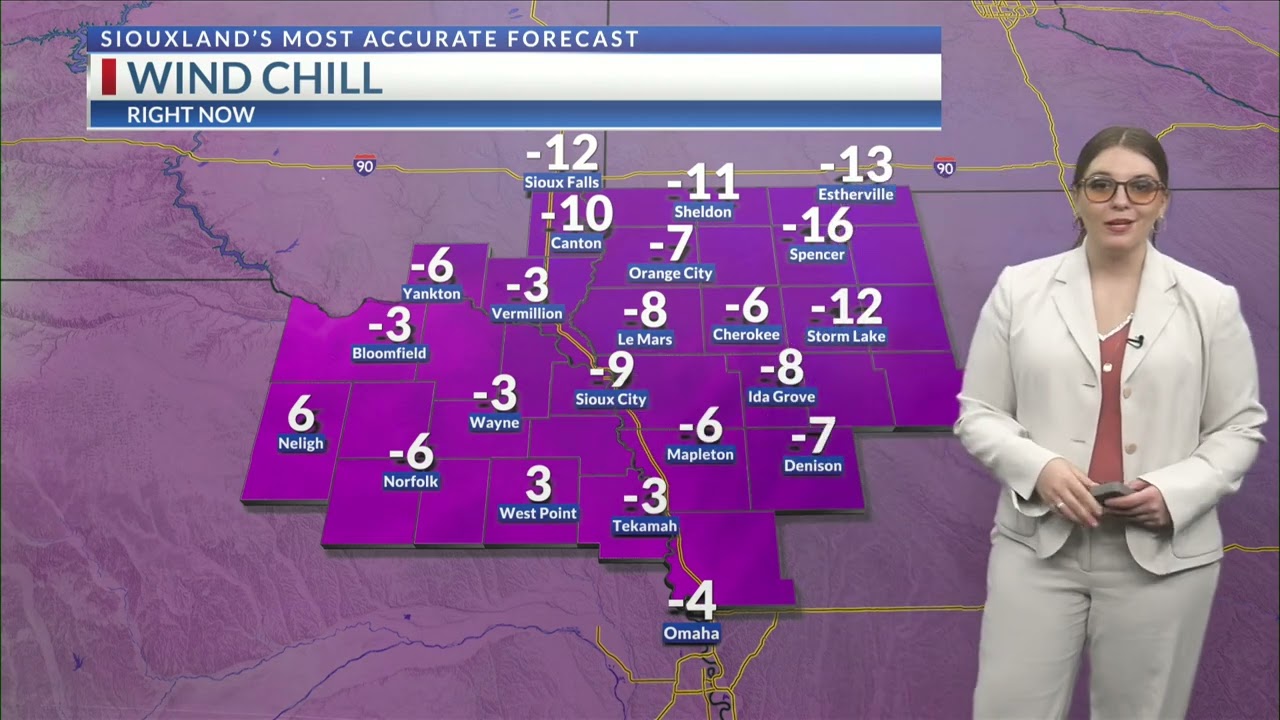 KCAU 9 Morning Forecast with Taylor King - 12/29/25