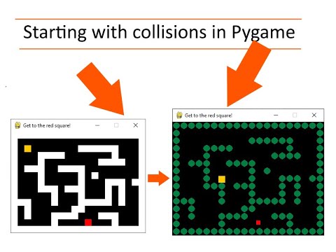 Collisions in pygame - Example from documentation