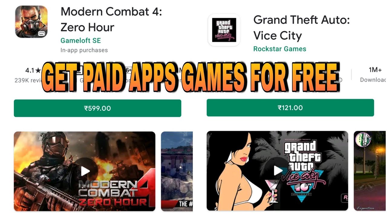 How To Buy Paid Apps & Games for Free on Playstore🔥 YouTube