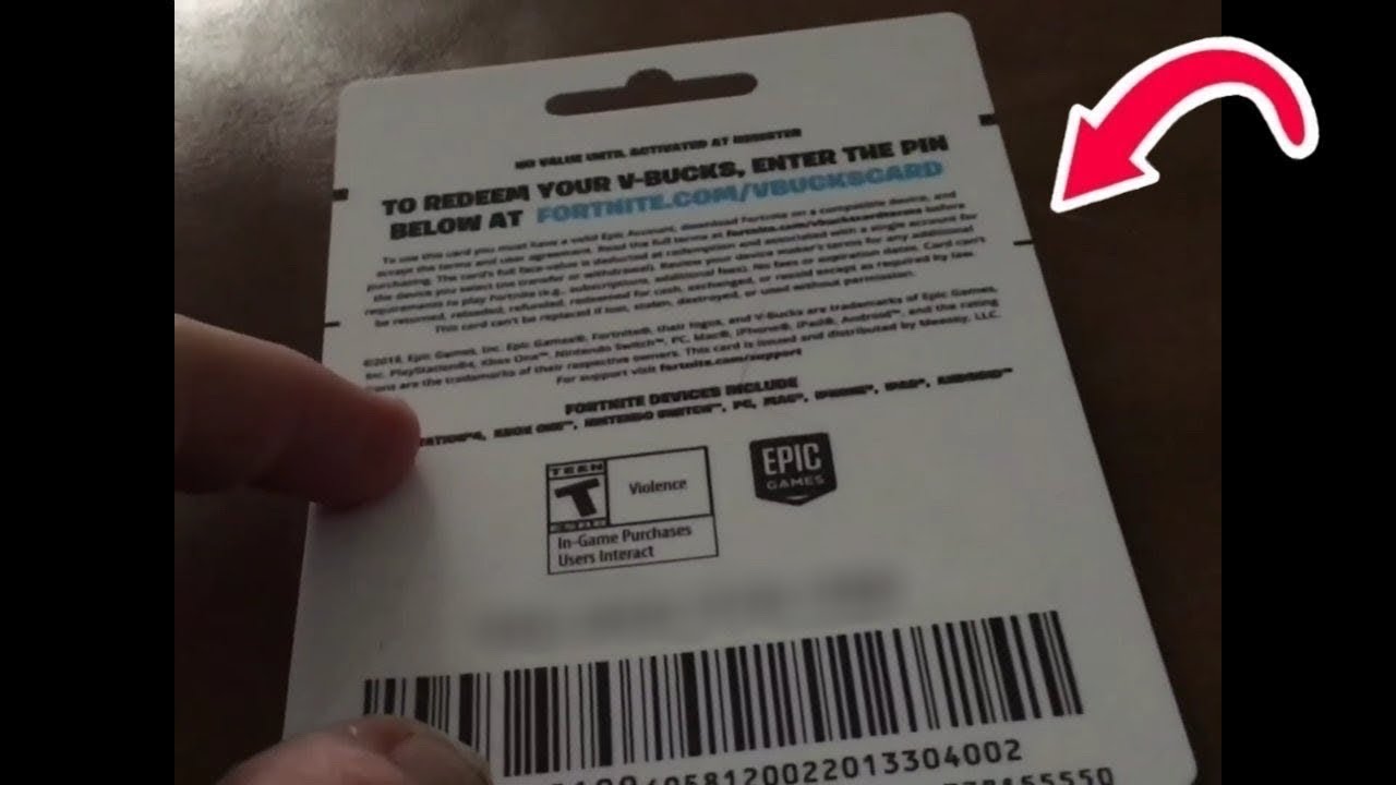 Comment utiliser une carte-cadeau Fortnite et obtenir des V-Bucks