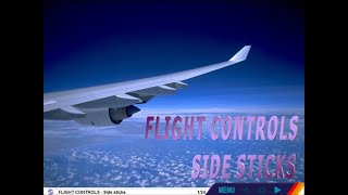 Airbus A340 CBT -10.2: FLIGHT CONTROLS - Side sticks