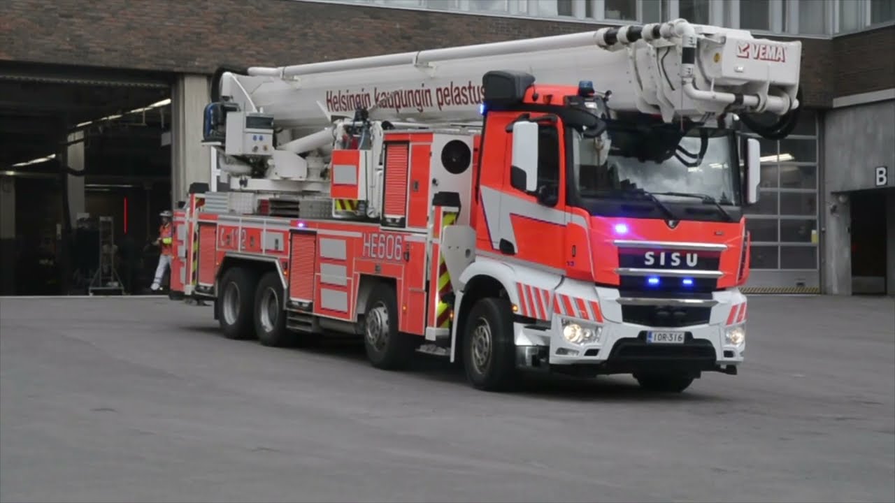 Helsingin hälytysajoja ja väläytyksia 3.6-4.6!