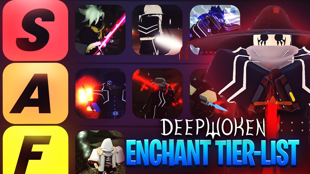 Create a Deepwoken Weapon Enchants (Updated Pictures) Tier List