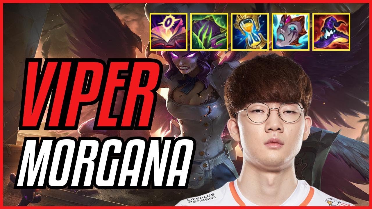 VIPER - MORGANA vs LEE SIN JUNGLE - KR CHALLENGER - PATCH 11.10