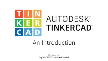 Autodesk for Beginners - TinkerCAD