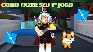 COMO CRIAR SEU PRIMEIRO JOGO NO ROBLOX - Roblox Studio (ATUALIZADO)