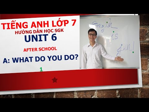 Tiếng Anh lớp 7 - Học SGK - Unit 6: After school - A: What do you do? - 1