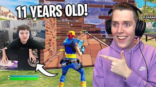 I Coached The *BEST* 11 Year Old In Fortnite! (First Earnings?)