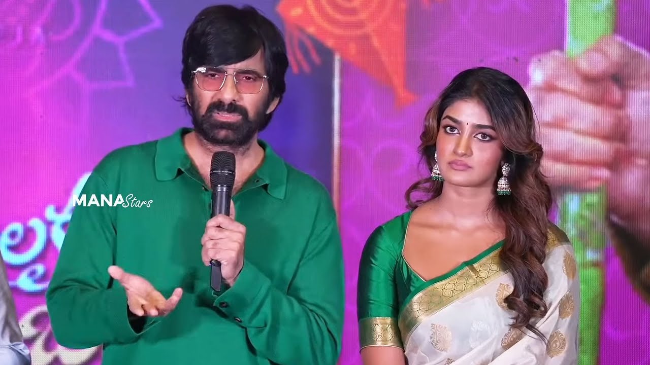 Mass Maharaja Ravi Teja Superb Speech @ 