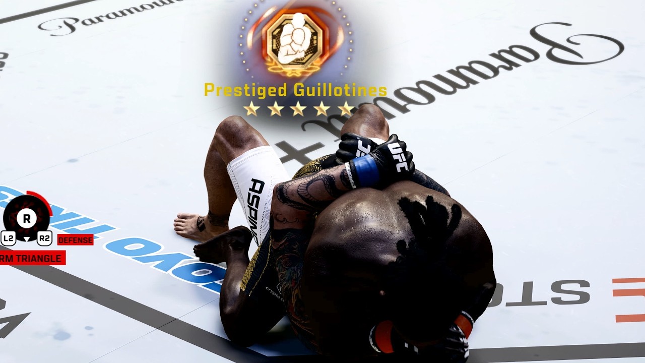 EA Sports UFC 6 Career -  1st Move Prestiged!