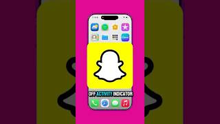 How to Turn off Activity indicator Snapchat #snapchat
